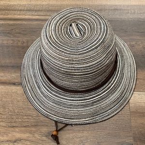 Women's Packable Straw Hat - Wide Brim